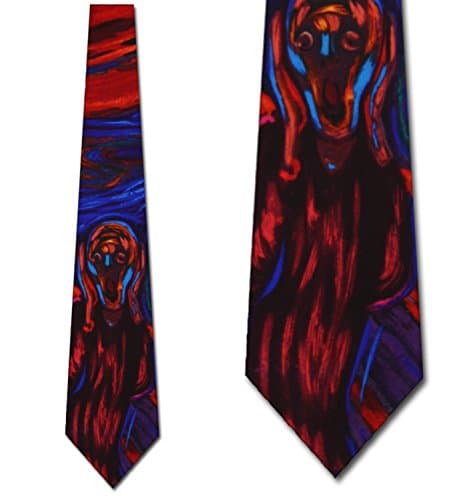 The Scream Tie by Munch Mens Art Neck Ties