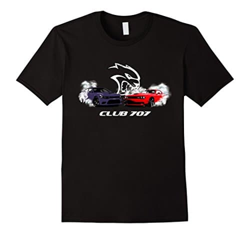 Mens CLUB 707 HELL CAT T-SHIRT 2XL Black