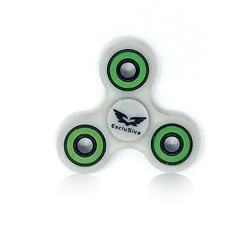 ExcluSiva Hands Fidget Spinner Toy - Fidget Hand Spinner Toy Stress Reducer Ceramic Bearing - Perfect for Autism, Anxiety, ADD, ADHD, Adult &amp; Children - Excellent Gift Idea.