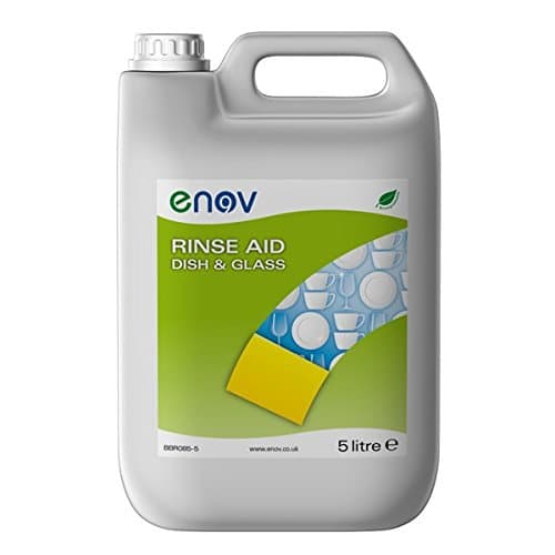 Enov BBR085-5 Dish and Glass Rinse Aid, 5 L Jar (Pack of 2)
