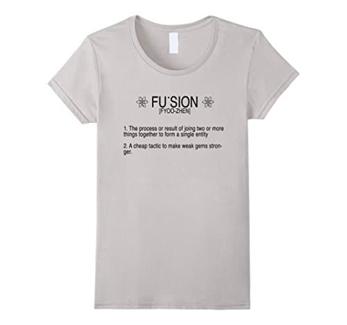 Women's Fusion Definition Tee Shirt XL Silver