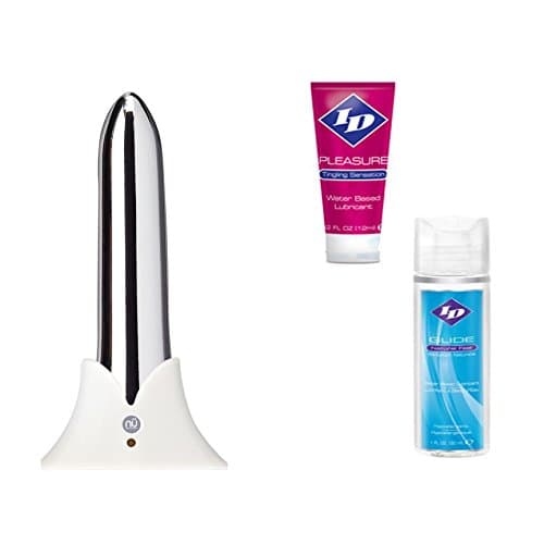 Sensuelle Point (Silver) 20 Function Bullet - Silver Powerful & Rechargeable + Free Special Lube Sampler Early Black Friday Sale!!!