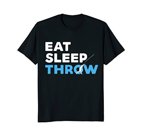 Eat Sleep Throw Shirt. Track Field Javelin Throw Gifts Funny