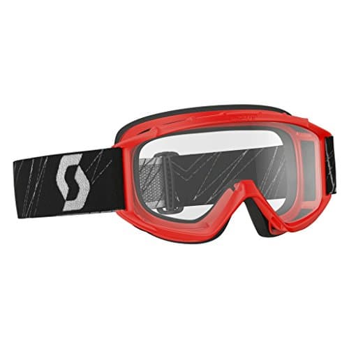 Scott Sports USA Unisex-Child 89Si Goggles (Red/ Clear AFC, One Size)
