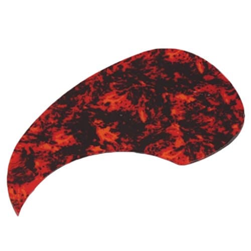 Blueseason Acoustic Celluloid Guitar Pickguard Decal Scratch Guard Plate, 1 pcs, Wine