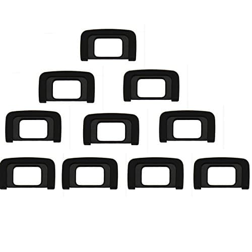 10pcs DK-25 Rubber EyeCup Eyepiece For Nikon D5300 D5500 D3300 D3100 D5000 D3000