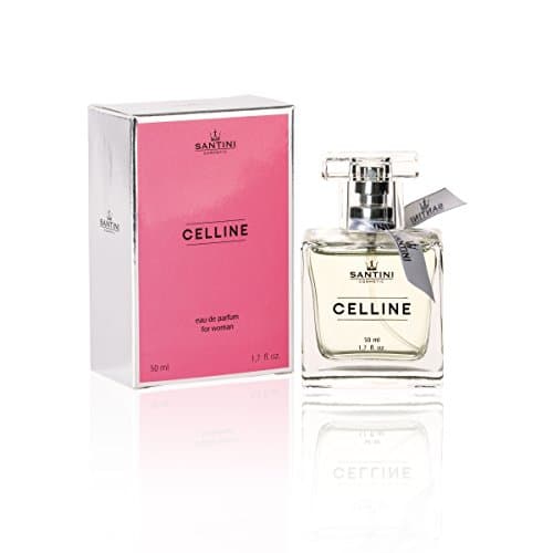 Celline By Santini Cosmetics For Women - Women’s Perfume Formulated with Scents of Rose, Vanilla and Flowery Fragrance for Every Young & Energetic Woman - 50ml