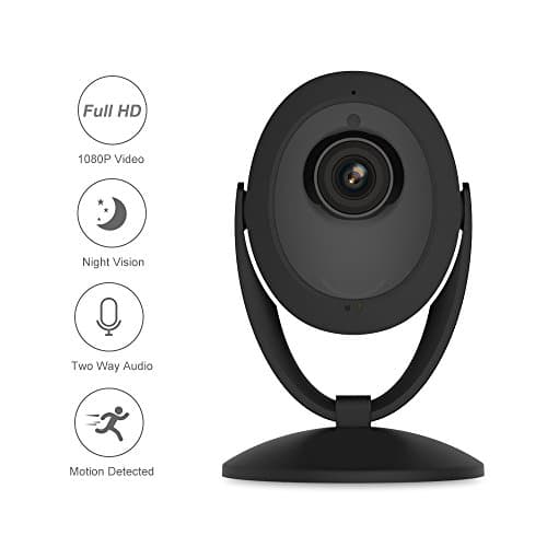 Etration Smart Home Security Camera, Wireless Indoor Security Camera, Baby Camera,Nanny Cam, Pet Monitor, Full HD 1080P WIFI Surveillance Camera with Night Vision Two Way Audio Motion Detection