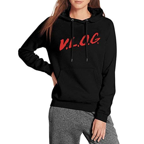 SINGKING Women's David-Dobrik-VLOG-Squad- Fleece Hoodie Sweatshirt