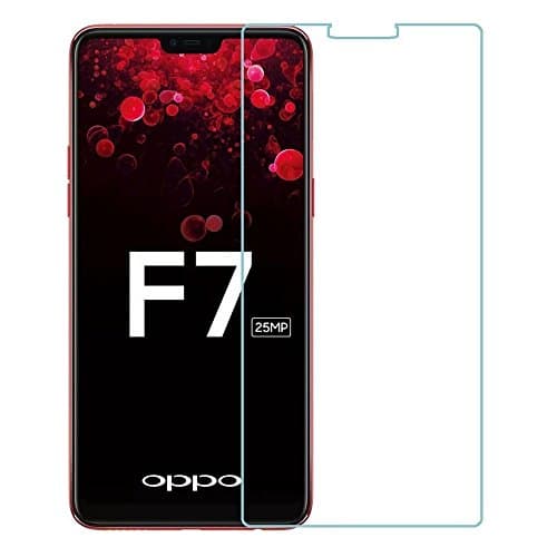 Oppo F7 Screen Protector, Premium Tempered Glass Screen Protector Shield for Oppo F7 - HD Clarity, Scratch Resistant, Anti Fingerprint, Easy Installation