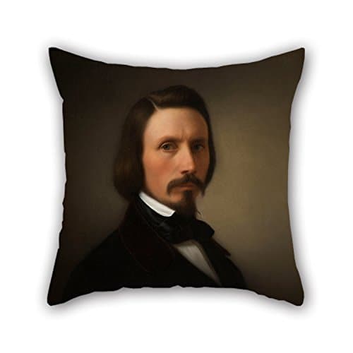 Pillow Cases 20 X 20 Inches / 50 By 50 Cm(twin Sides) Nice Choice For Divan Office Birthday Bf Christmas Boy Friend Oil Painting Lars Hansen - Self-Portrait