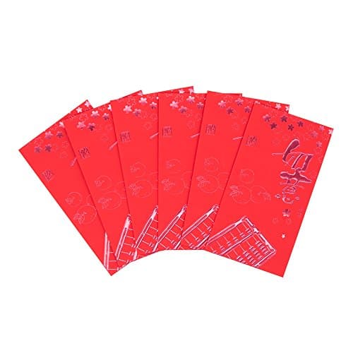 Chinese Stories Chinese New Year Spring Festival Red Envelopes Elegant Packet Hong Bao for Lucky Money, Wedding,Gifts All Occasions