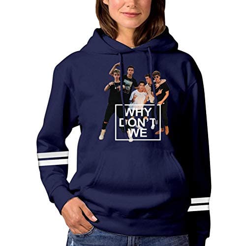 W-why_dont-We Women's Unisex Print Hoodie Hooded Sweatshirt Hat Pouch Pocket Jacket