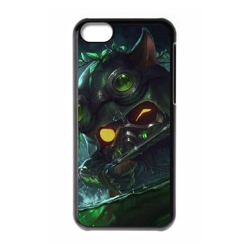 iphone5c case , League of Legends-Omega Squad Teemo Cell phone case Black for iphone5c - LLKK0746918