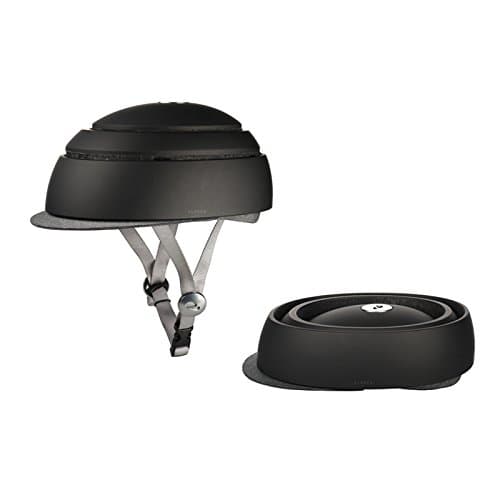 Closca Fuga Foldable Bicycle Helmet Black (Black, M)