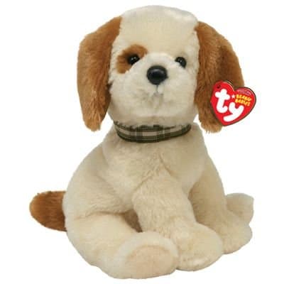 Ty Boomer the Dog Brown Spot around the Eye Adorable