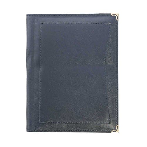 Universal Tablet + Watchtower folio for iPad mini and similar - Navy Leatherette