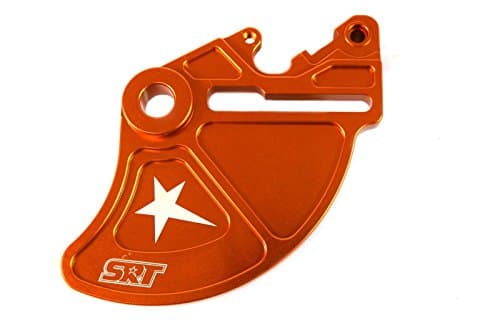 SRT Pro Armor Brake Disc Rotor Guard Orange 20mm Spindle KTM Husaberg Husqvarna