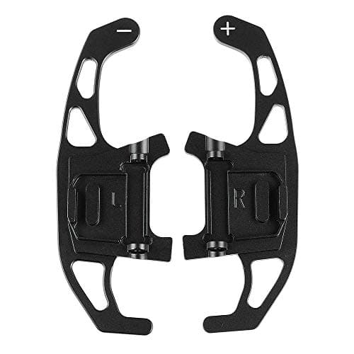 KLFNYS 2Pcs Car Steering Wheel Paddle Shift Extend Shifter,For VW GOLF GTI R GTD GTE MK7 7,For POLO GTI Scirocco 2014 2015 2016-2018