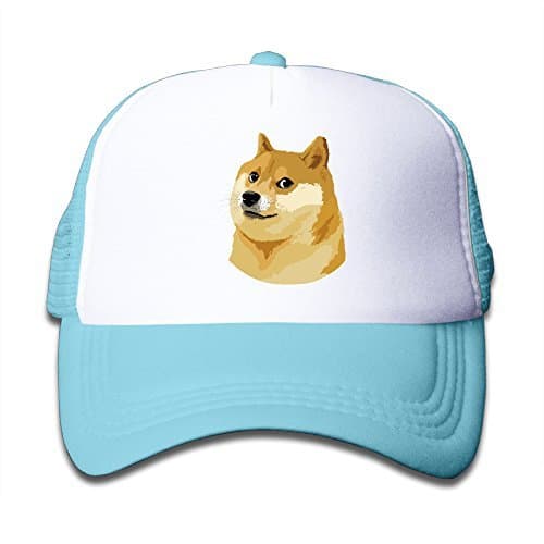PNJO Kid's Funny Doge Face Meme Shiba Inu Snapback Cap Hat