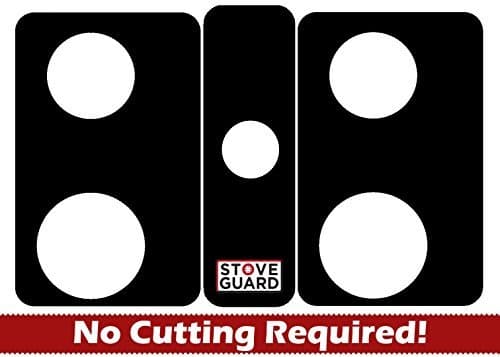 Stove Top Protector for GAS/ELECTRIC Ranges - Stove Liner | ULTRA-THIN | Amana | Jenn-Air | KitchenAid |LG | Maytag | Samsung | Whirlpool | Range Burner Cover | Keep Your Stove Cleaner