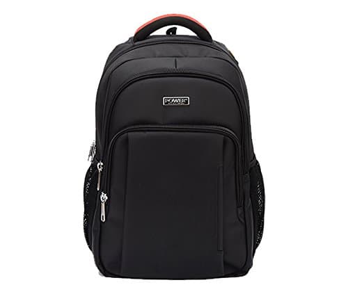 CustomHomme Men's Multiple Compartment Daily Laptop Backpack One Size Black