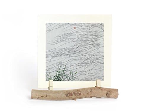 Jiangnan Photography 2018 Desk Calendar With handmade Wood Stand - Chinese Architectural and Landscape Photo Mini Calendars, Black and White Art, New Year Gift Ideas