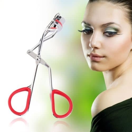 Alicenter(TM) Red Silicone Cushion Ring High Level Eyelash Curling Curler Mascara Beauty H