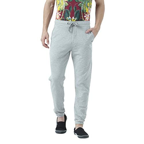 Mickey Mouse Family by Wear Your Mind Men's Slim Fit Joggers (MMFJ016.4_5XL_Grey