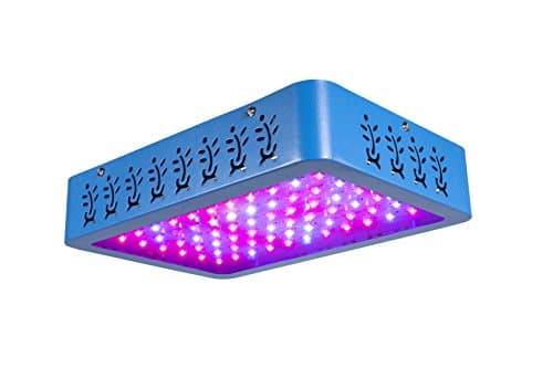 SpectralGrow 450W LED Grow Lights Full Spectrum with UV IR for Hydroponic Indoor Greenhouse Garden Plants Growing Veg and Flower Cannabis Marijuana,Larger Size Plant Light Fixtures(Blue02)