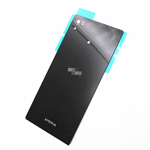 Battery Back Glass Housing Cover Door for Sony Xperia Z5 Premium E6853 E6833 E6883 (Black)