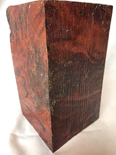 Myrtle Burl 3x3x5.5 Lathe Woodturning Game Calls Knife Scales Lumber
