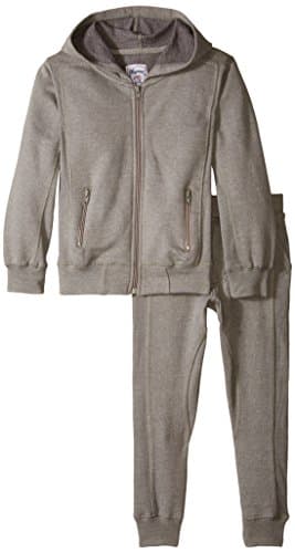 Request Jeans Little Boys' Josh Fleece Set, Gray Heather, 6