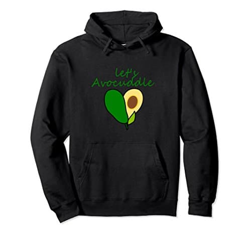 Unisex Let's Avocuddle Sweatshirt 2XL Black