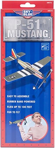 Sky Blue Flight Skyryders P-51 Mustang Model Kit