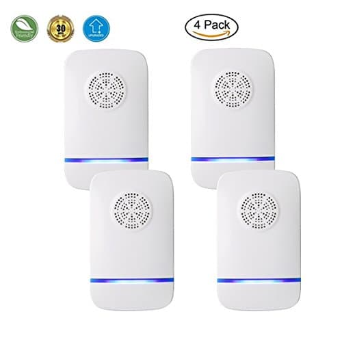 Enjoy Arts Home Pest Control Ultrasonic Repeller-2017 Brand New Electronic Plug In repellent indoor for Insects-Mice,Roaches,and Spiders,Non-toxic Eco-Friendly, Humans &amp; Pets Safe Set of 4