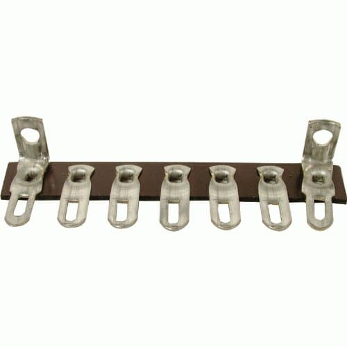 Terminal Strip - 7 Lug, 1st &amp; 7th Lug Common, Horizontal, Pack of 5
