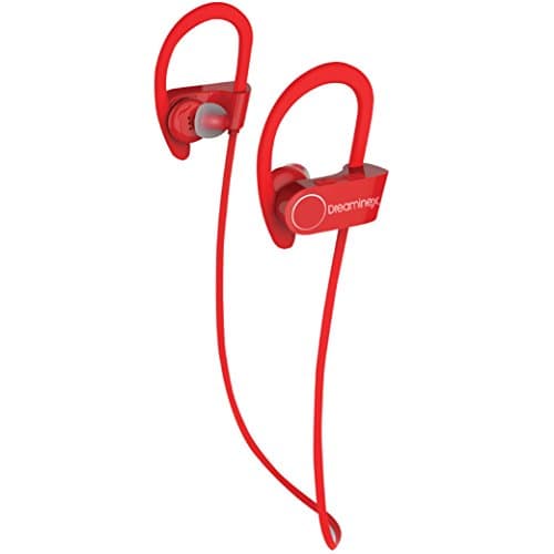 Dreaminex DR-600 Wireless Bluetooth Earphones with Mic - Red