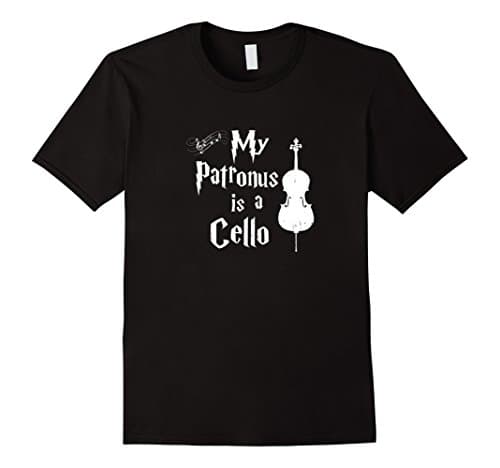 Mens My Patronus Is A Cello Large Black