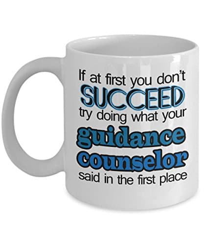 GUIDANCE COUNSELOR COFFEE MUG: Creative Hot Beverage Printed Mugs for Men, Women, Mom and Dad - Cute, Funny, Clever, Unique Specialty Drinkware - Microwave &amp; Dishwasher Safe - Fade Resistant