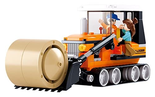 Sluban Building and Construction Blocks Sluban Building & Construction Blocks M38-B0558 Grass Carrier Building Block Construction Set ( 165 Bricks ) Building Blocks