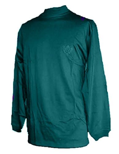 A Men's Turtle Neck T Shirt Green X-Large (Ships from Chicago)