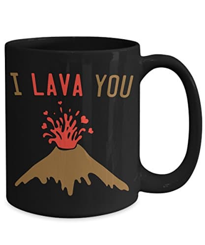 I Lava You Funny Volcano Pun Coffee Mug