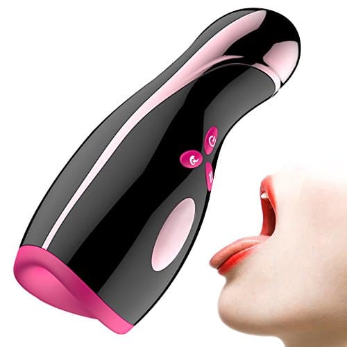 Automatic Oral Waterproof Machine Toy for Man Waterproof Intelligent Heating Oral Mulit Speeds V-Î-Brâting Male M-ásturbátor Electric Lick Suck USB Charging Tshirt