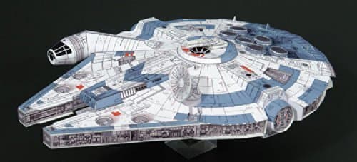 Arrived Star Wars Millennium Falcon Paper Model Ship, Kids DIY toy Intellectual Resources,Part Wholesale