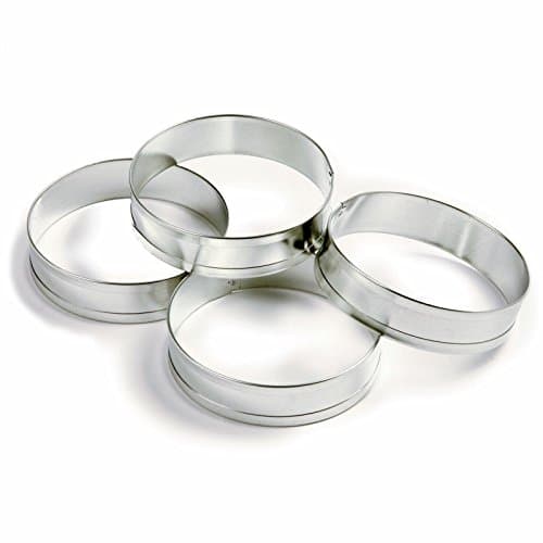 Set 4 Pc English Muffin Egg Pancake Ring
