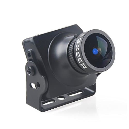 Foxeer Arrow V3 1/3”Sony SUPER HAD II CCD + Nextchip 2040 DSP 600TVL 2.5mm IR Block Built-in OSD MIC For FPV Racing Drone (Black)