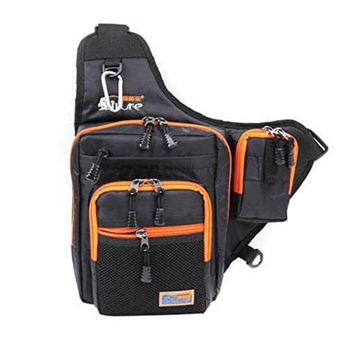 Waterproof Canvas Fishing Bag Multi-Purpose Outdoor Bag Reel Lure Bags Pesca Fishing Tackle BPN34