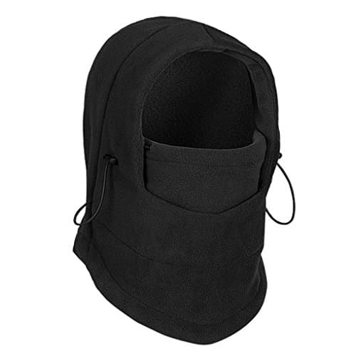 Doshop New Hot Multipurpose Use Thermal Warm Polar Fleece Balaclava Hood Police Swat Ski Bike Cycling Wind Stopper Full Face Mask Hats Neck Warmer Outdoor Winter Sports Snowboard Proof