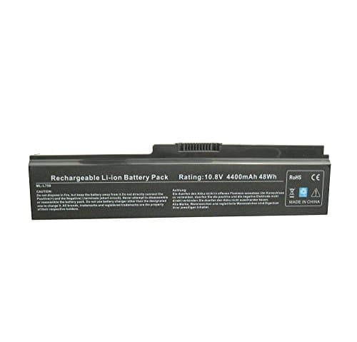 YGR New Laptop Battery for Toshiba PA3817U-1BRS Toshiba Notebook Satellite PRO L600 L600-22B C655 L640 L650 L675D L700 L700-T33B L745 C600 L750 L750D L755 L755D M640 P700 P745 PABAS228 PA3819U-1BRS